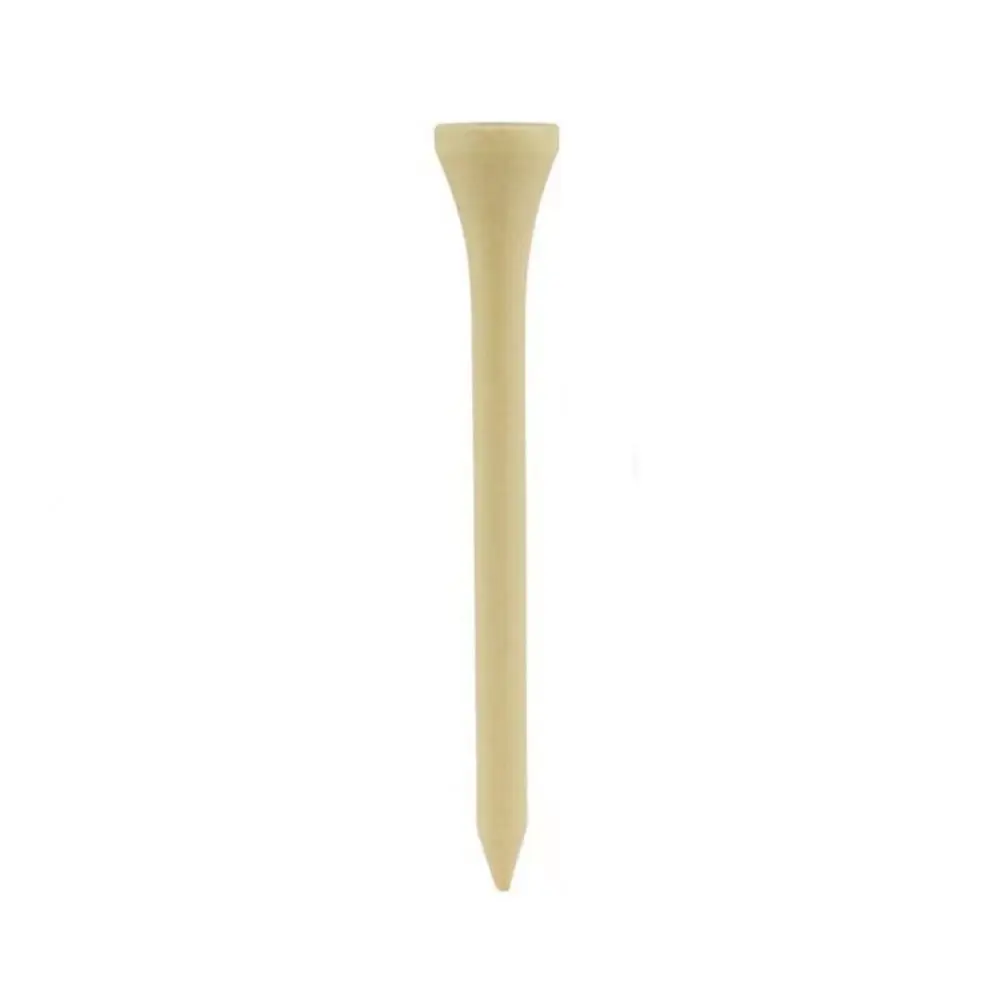 100Pcs Bamboo Golf Pins Stronger 42mm 54mm 70mm 83mm Golf Training Accessories Sturdy Less Friction Replaceable Golf Tees Sport