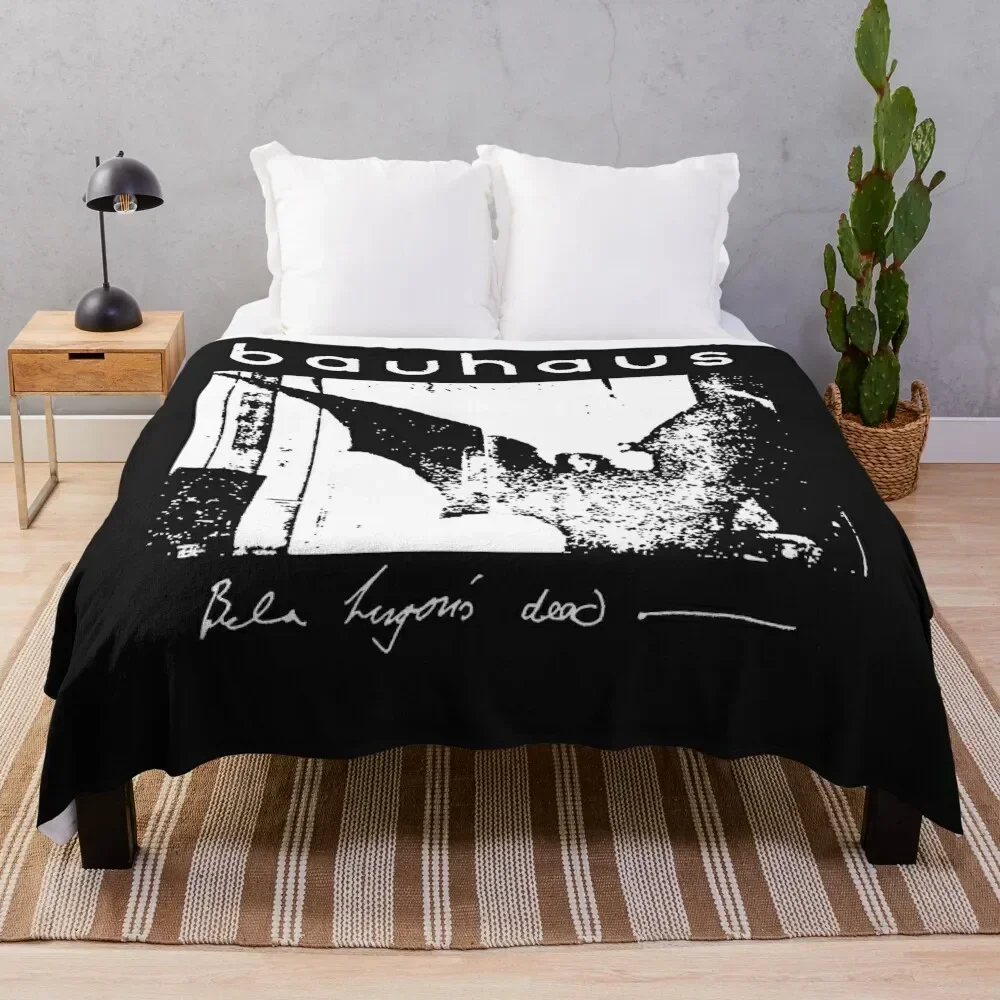 BauhausBat Wings Bela Lugosis Dead Throw Blanket Luxury Brand Thermals For Travel Decorative Throw Tourist Blankets