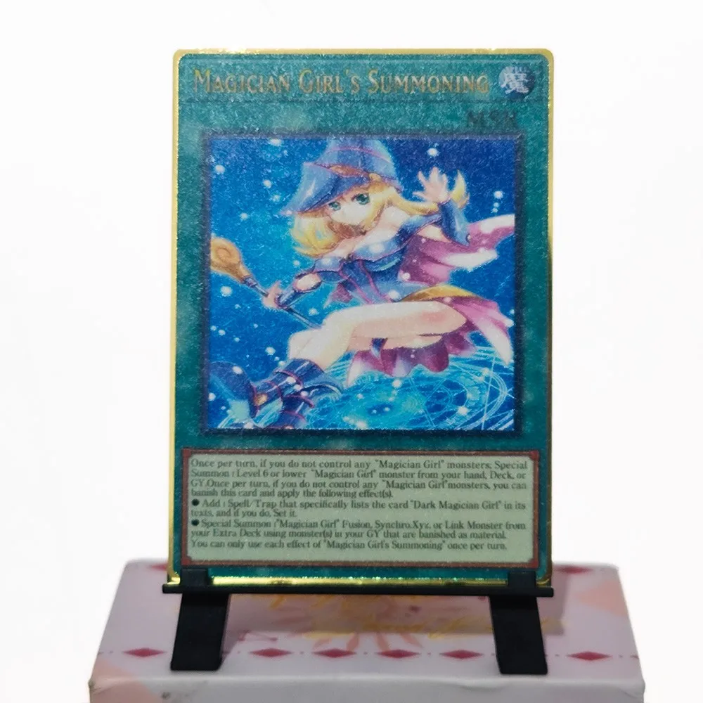 Christmas Metal Cards Number Sexy Metal Card Dark Magician Albedo Rem Card Collect Metal Cards Limited Edition Metal Card