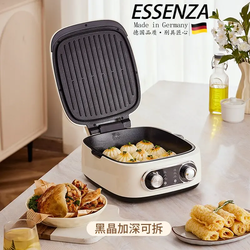 Factory Direct 2026 stall Multifunctional electric cake pan Household double-sided heating New enlarged electric cake pan Pancak