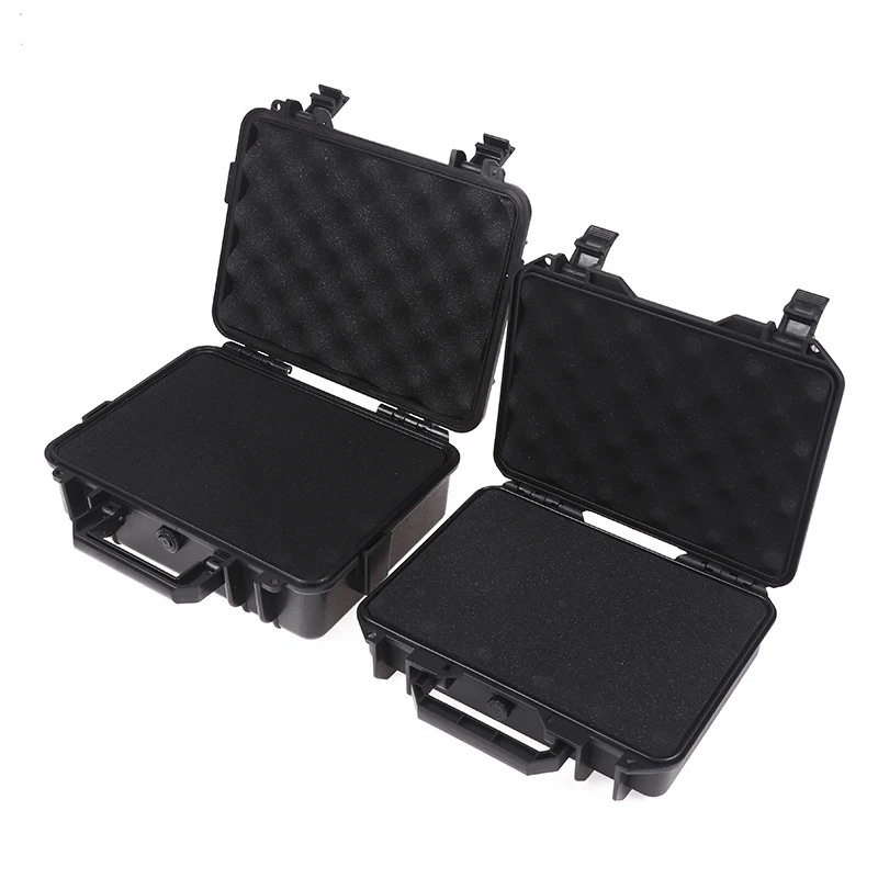 1Pc Waterproof Hard Carry Case Bag Tool Case With Pre-cut Sponge Storage Box Hardware Toolbox Safety Protector Organizer