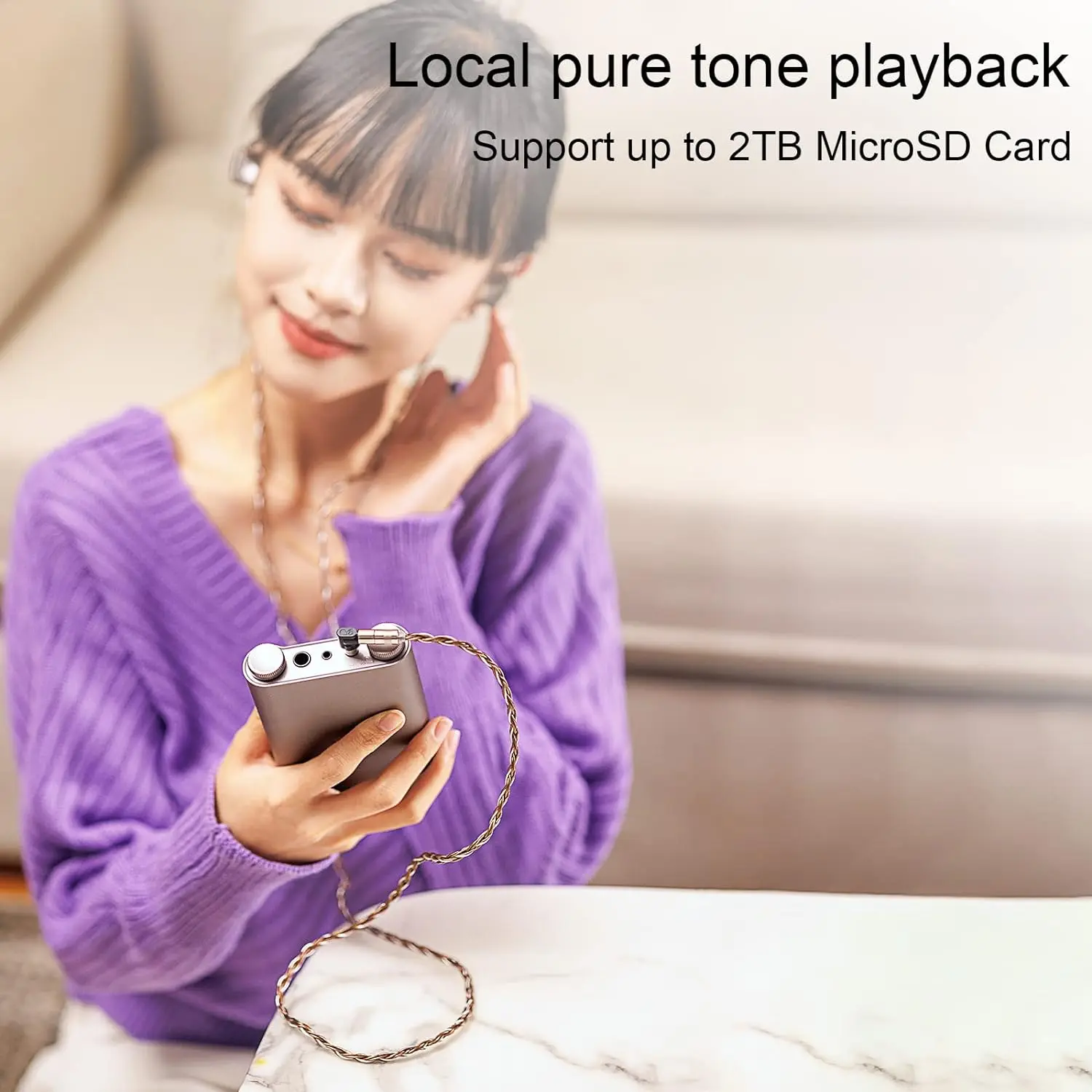 SHANLING H7 Hi-Res Audio Tragbarer DAC AMP Kopfhörerverstärker