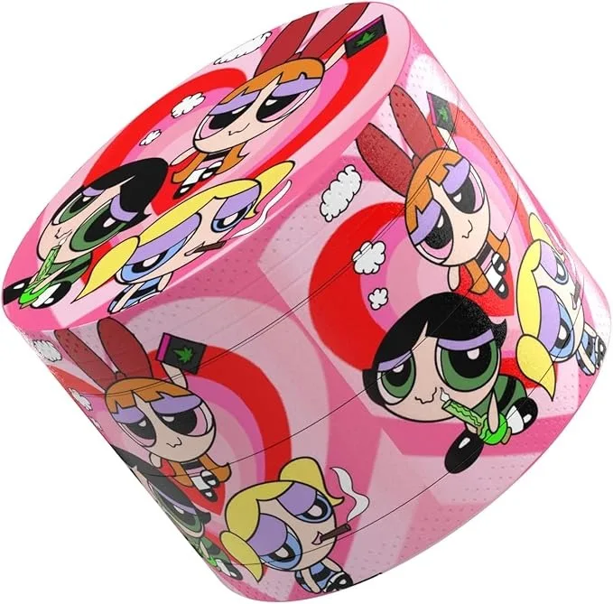 2Inch/50mm 4 Layers Cute Fairies Metal Herb Grinder Girl Gift