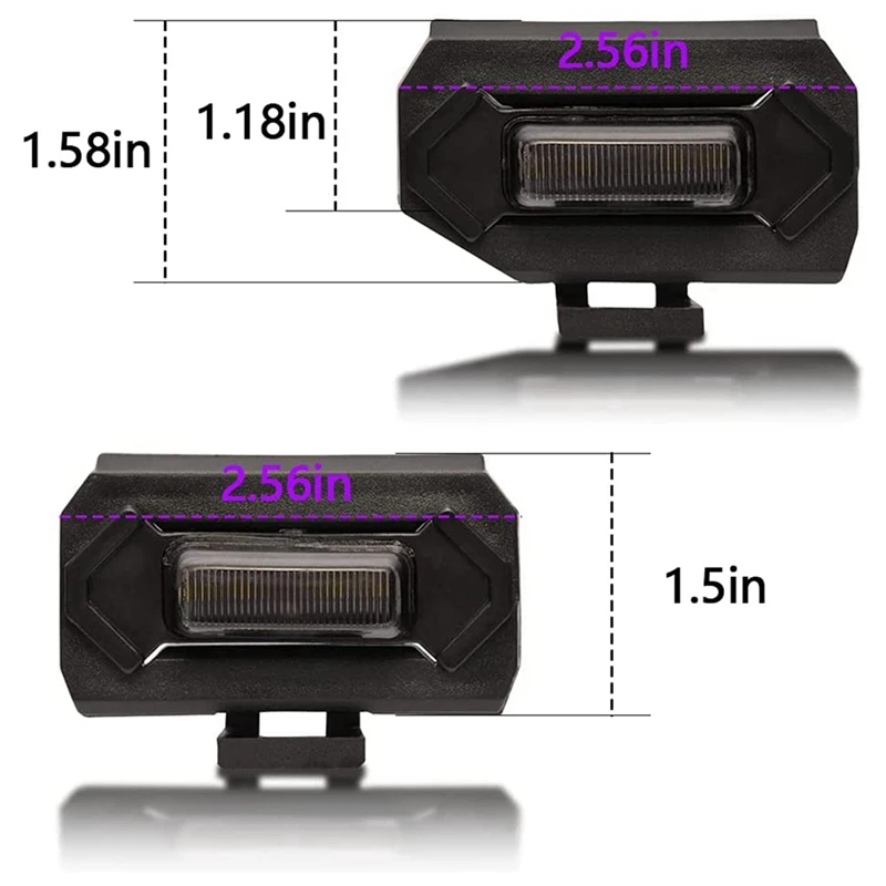 ไฟ kisi-kisi depan LED 20ชิ้นสำหรับ Toyota Tacoma Raptor TRD ทางวิบากสปอร์ต2021โคมไฟย่างภายนอกไฟสีขาว