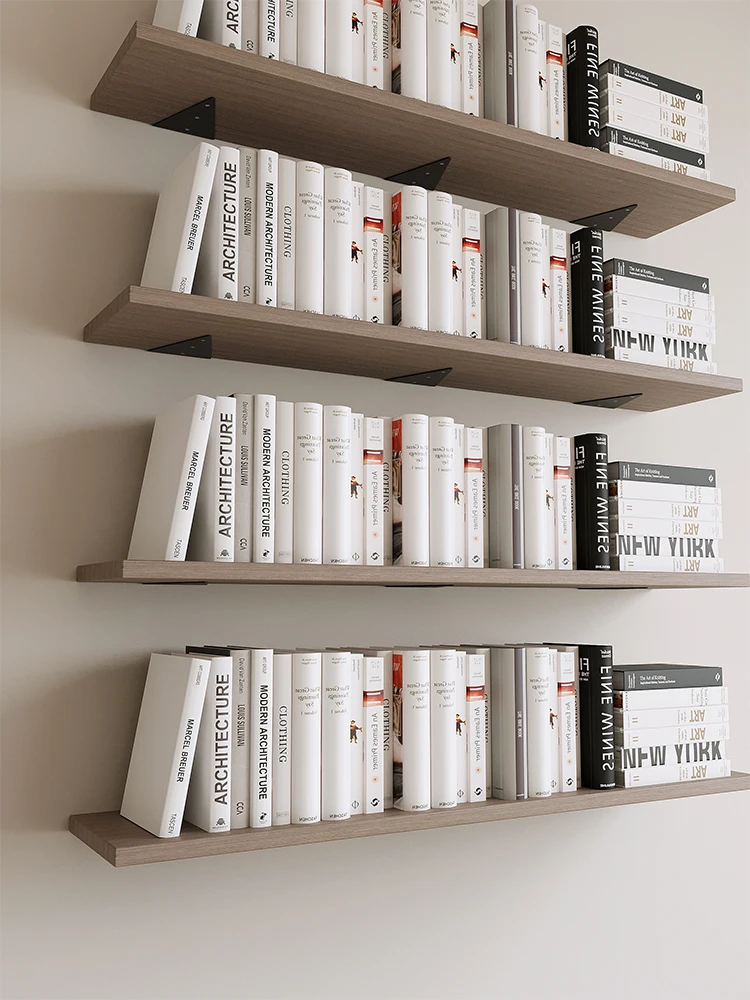 

Invisible triangular bracket bracket on the wall, triangular shelf shelf support, wall shelf, load-bearing, suspended fixed supp