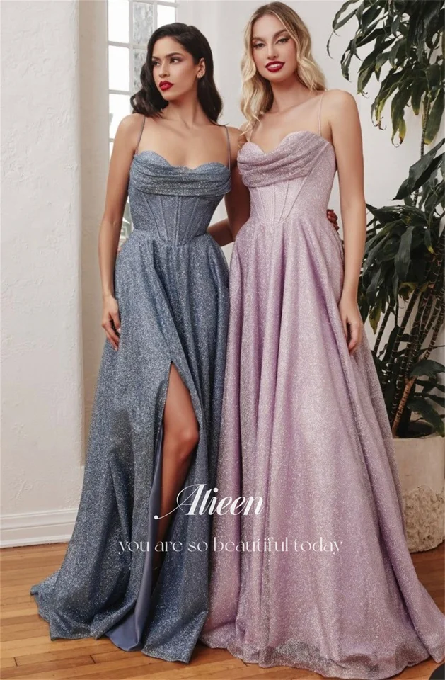 Aileen Prom Dress Party Evening Elegant Luxury Celebrity Shiny Graduation  Dresses for Women Party Wedding Evening Champagne Robe - AliExpress 320