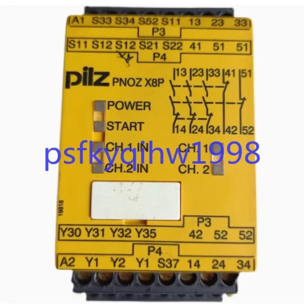 

1 шт. реле безопасности гриба X8p 3n/o 2n/c 2so 777760 протестированное абсолютно новое оригинальное пятно Plc