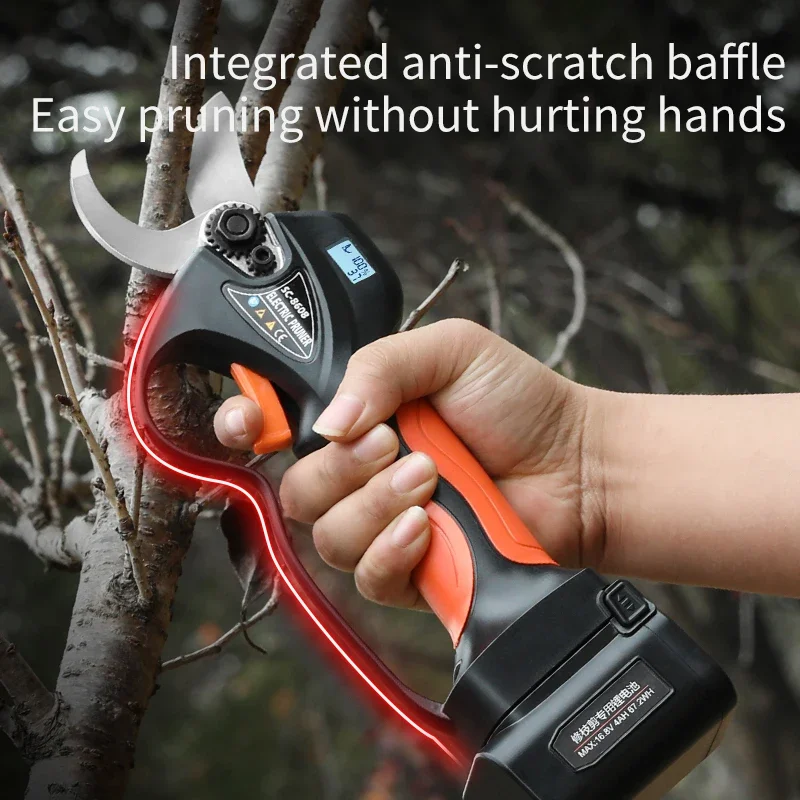 New Portable Cordless Pruning Shears Automatic Scissors Battery Powered Pruning Shears