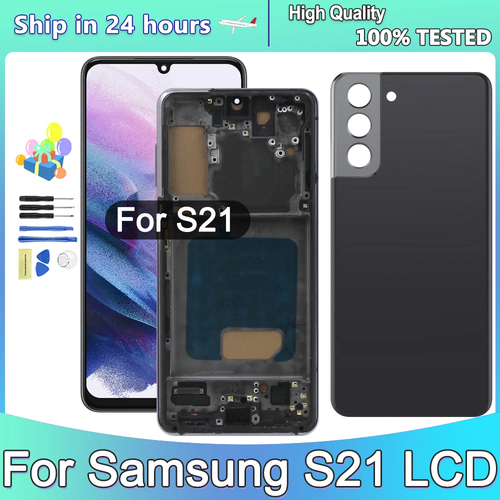 

For Samsung Galaxy 6.2'' TFT S21 5G G991 G991B G991W G991U LCD Display Touch Screen Digitizer Assembly Replacement