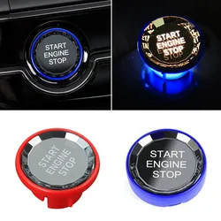 Crystal Car Engine START STOP Switch Button Trim ABS sostituzione per JAGUAR F-PACE XEL XFL XE XF 16-21 accessorio per interni Auto