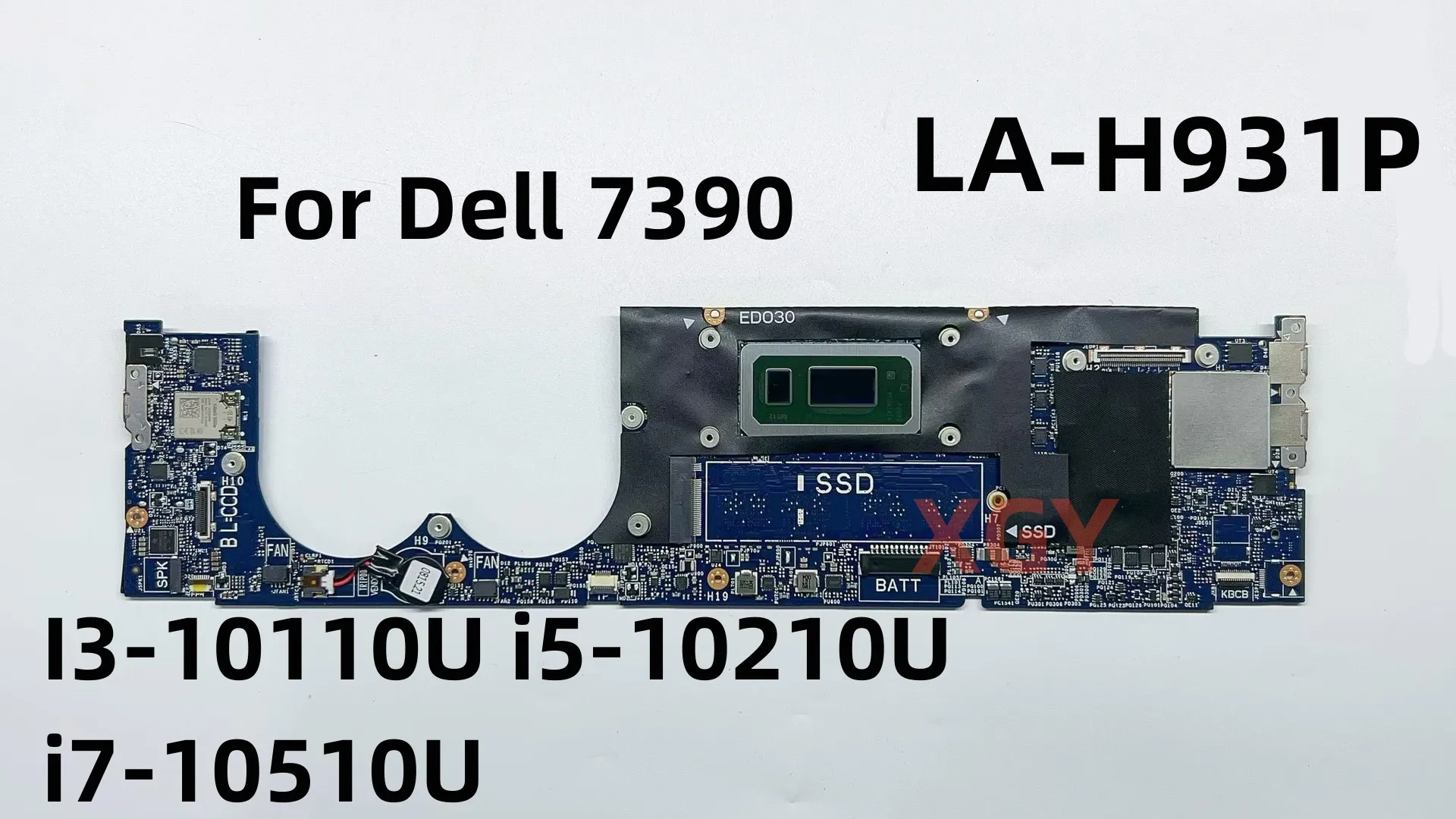 

Original For Dell 7390 Notebook Mainboard Laptop LA-H931P 0XVGGW 0F3VKC 07G1Y1 I3/i5/i7 10th Gen CPU Motherboard 100% Test OK