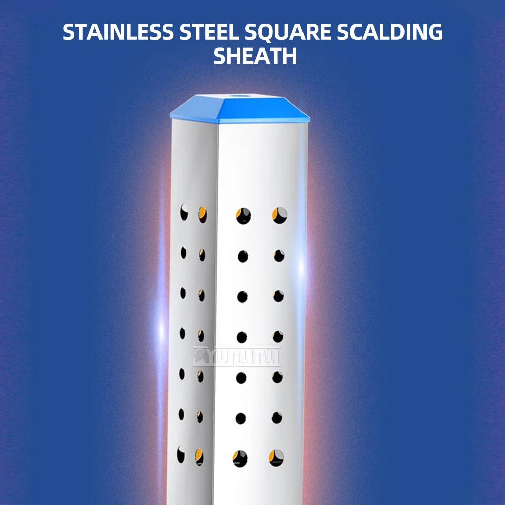 3500W แบบพกพาไฟฟ้าเครื่องทําความร้อน High Power Water เครื่องทําความร้อนสแตนเลส Immersion Heater