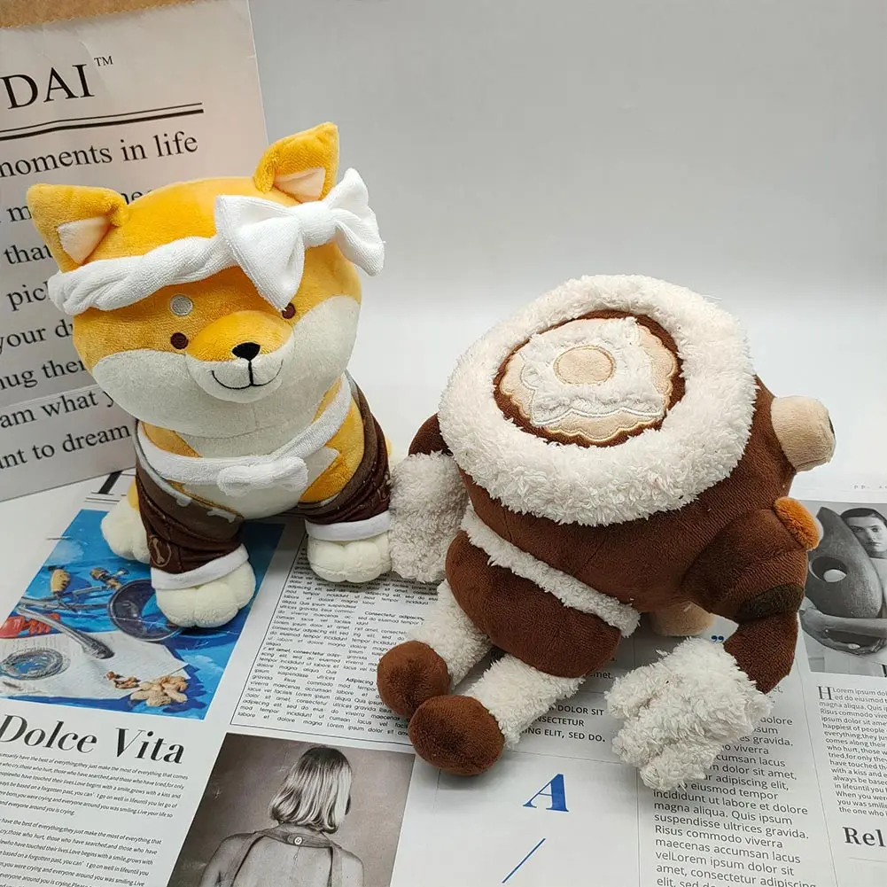 30cm การ์ตูนชิบะอินุแฟนตาซีคอสเพลย์ของขวัญวันคริสต์มาสตุ๊กตาผ้ากำมะหยี่ของเล่นมาสคอตน่ารักตกแต่งฮาโลวีนประกอบฉากคอสเพลย์