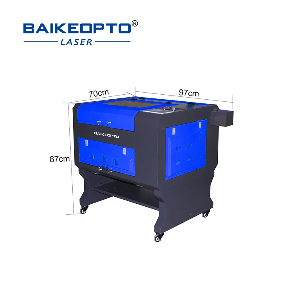 Mini Machine de gravure Laser BK-K4030A 60W, panneau de commande de boutons, traceur de précision de haute qualité