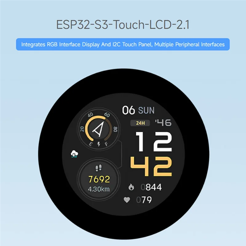 ESP32-S3 2.1 Inch Capacitive Touch Display ESP32-S3 Development Board ESP32-S3 2.1 Inch Display Development Board