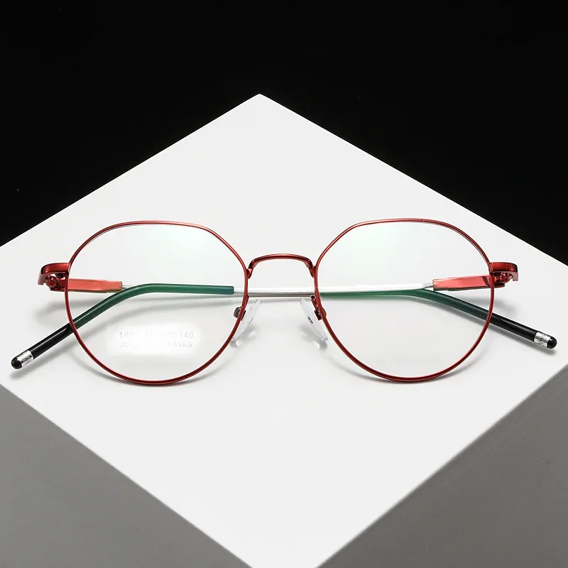 Classic Metal Frame Women's Photochromic Sunglasses Myopia Glasses Men's Computer Optical Prescription Glasses 0-0.50 to -4.00