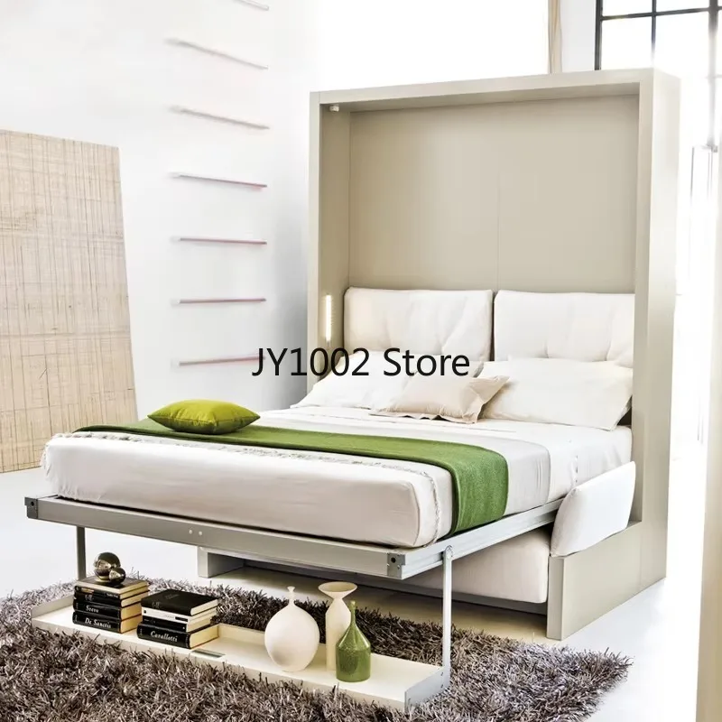 

Factory Wholesale Electric Folding Murphy Bed Invisible Wall Sofa Integrated Hardware Accessories Flip Invisible Wall Bed