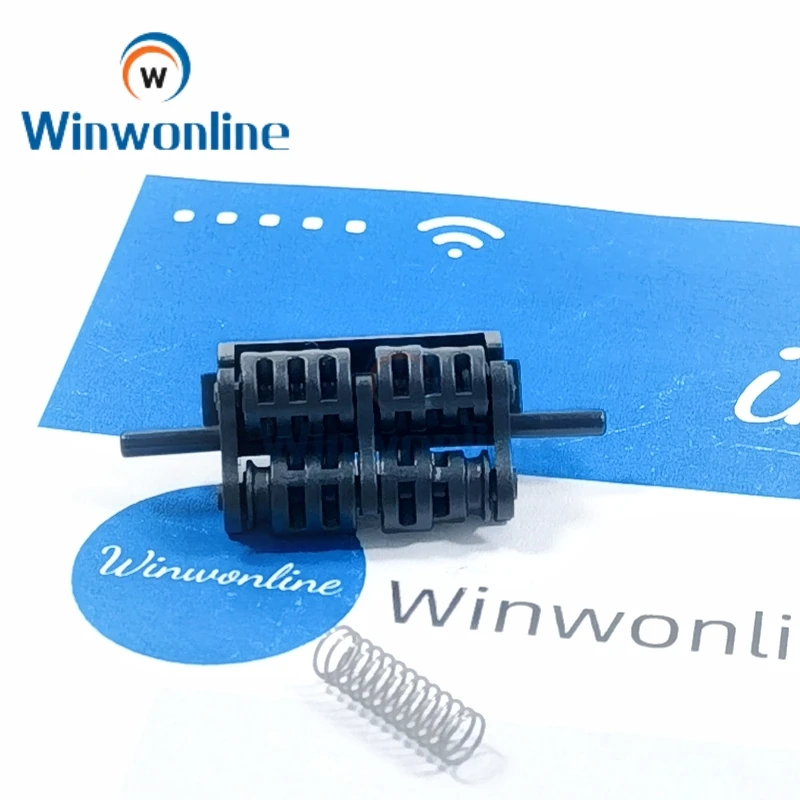 1set RC3-2447-000 RC3-2447 Paper Delivery Roller with Spring for HP LaserJet Pro M401 M425 Printer Accessories