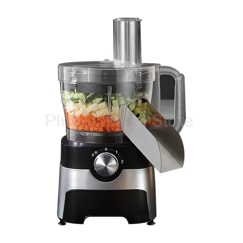 600W Electric Vegetable Cutter Machine Multifunctional Commercial Pepper Slicing  Shredder Cutting Machine Scallion for Home Use