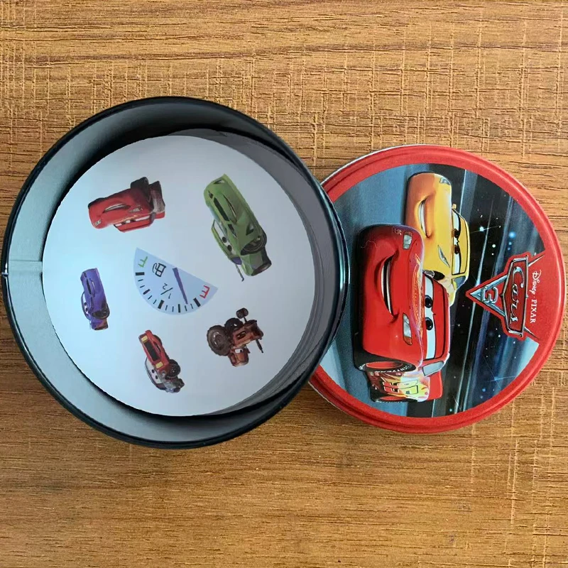 Disney Card Board Games 100 YEARS of WONDER PIXAR Stitch Iron Box Toys Family Funny Holidays Camping Sport Friend Christmas Gift - view 4