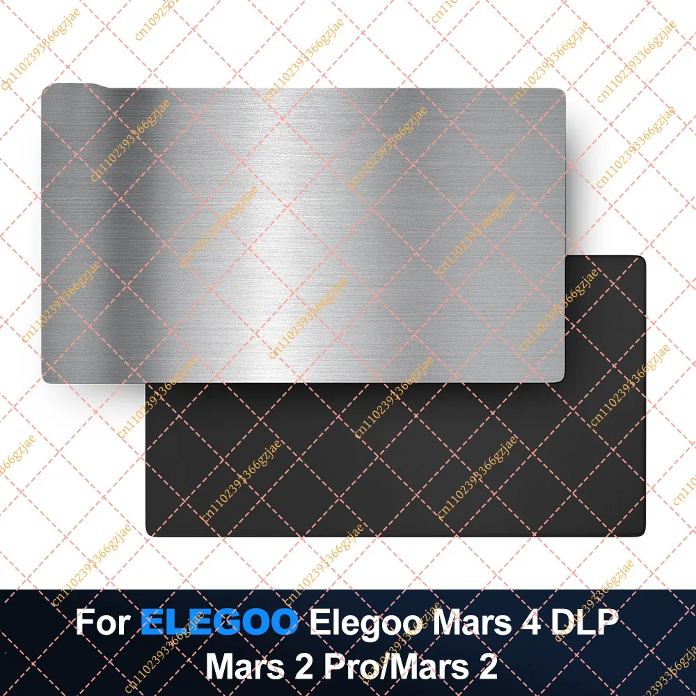KLF Resin 3D Printer Flex Building Plate for ELEGOO Elegoo Mars 4 DLP Mars 2 Pro/Mars 2 Mono /Elfin 2 Mono SE 3D Printer 140x84m