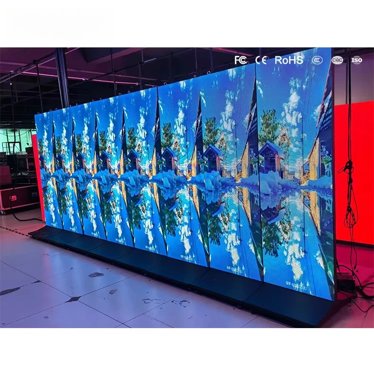 Indoor LED Poster Display P1.2 P1.8 P2 P2.5 Hoge Helderheid Wifi USB Besturing Reclame Winkel Mall Expositiestand LED Display