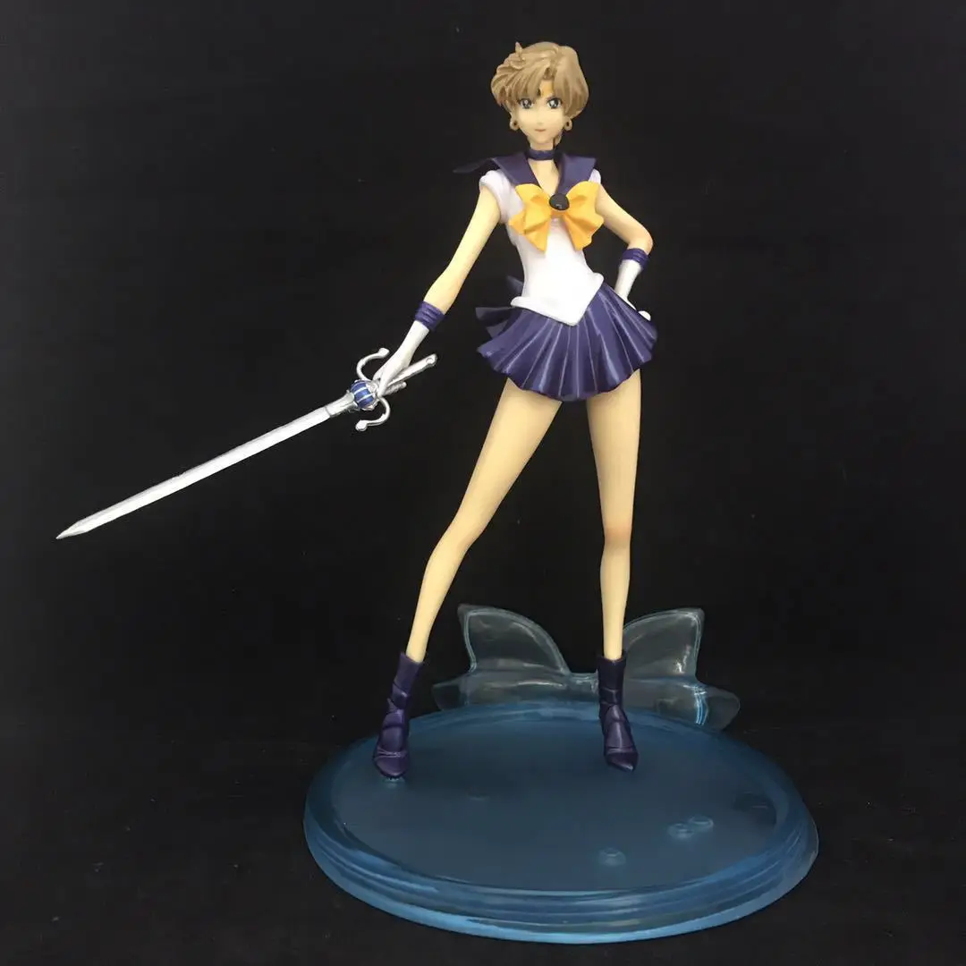 

Милый аниме Сейлор Мун Кристалл Сейлор Уран тенох Харука ПВХ экшн-Фигурка Статуя Коллекционная модель детские игрушки куклы Подарки