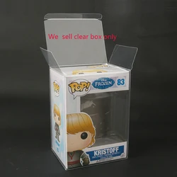 Boîte de rangement en édition limitée Funko Pop, écran transparent, couvercle en plastique l'horloge, 4 pouces