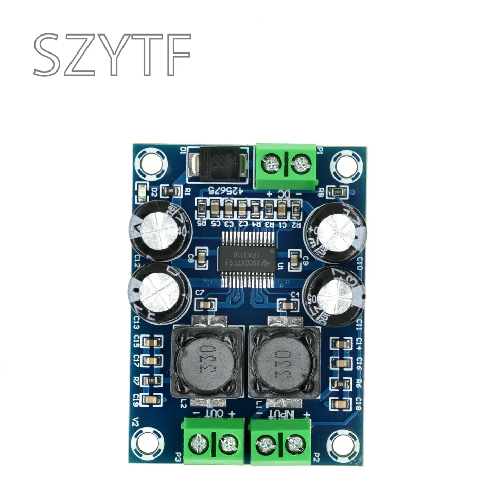 XH-M311 mini version TPA3118 digital audio amplifier board audio power amplifier module mono 60W