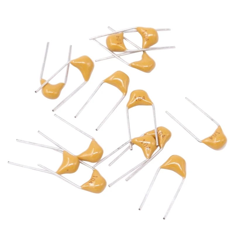 24 Value x 20Pcs Ceramic Capacitor 10Pf-10Uf 24 Value x 20Pcs Ceramic Capacitor Matching Kit 1Uf 100Nf 330Nf 0.1Uf 50V-A68X