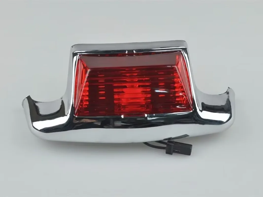 Motorcycle Mudguard Trim Fender Tip LED Light for Harley 1980-2008 FLHT  FLT FLHS and FLHR 1986-2008 FLSTC and 1993-1996 FLSTN