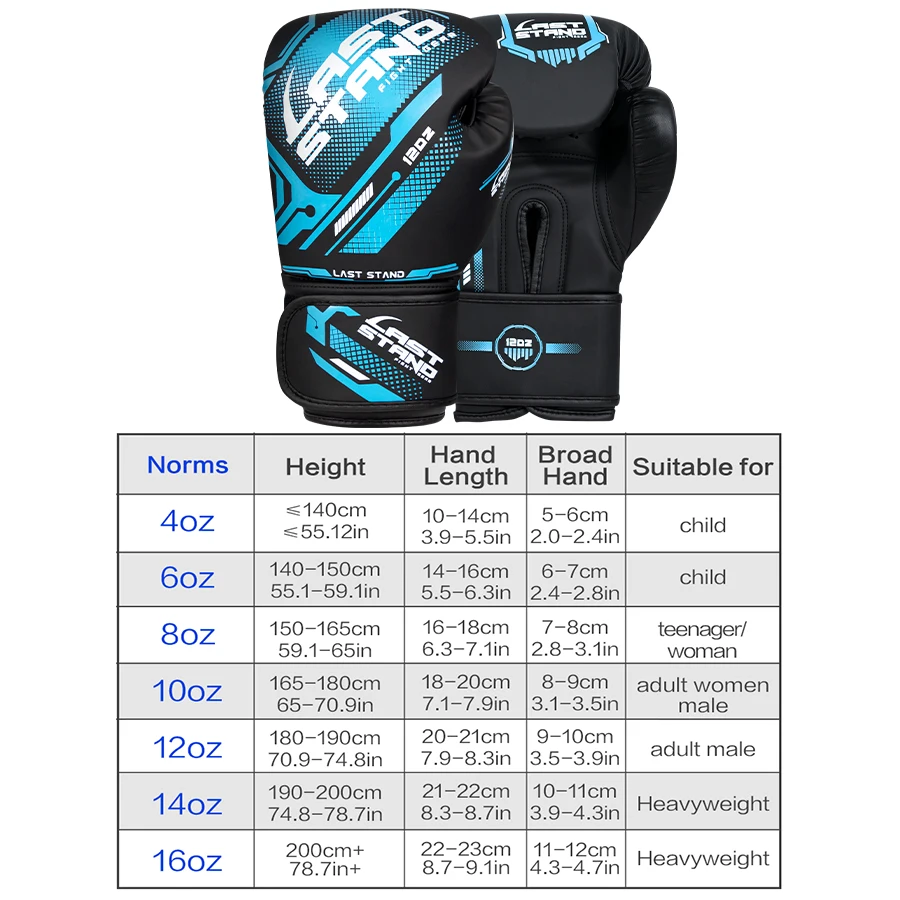 4/6/8/10/12/14/16oz Kids Women/Men Boxing Gloves Sanda Sparring Muay Thai MMA Karate Punch Training Mitts Kickboxing Boxe De Luv