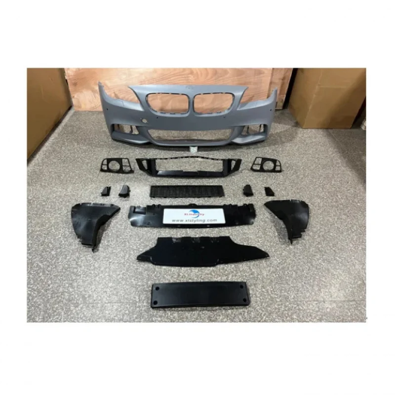 

Hot Sale Car Front Sp Rear Riffuser Grille Side Skirt MT Front Bumper For F10 LCI