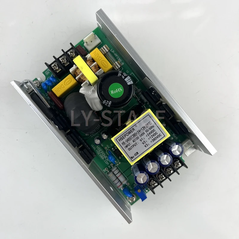 

HS-U450T3850+24+12 Disco Moving Head Power Source Supply Assembly Panel Parts