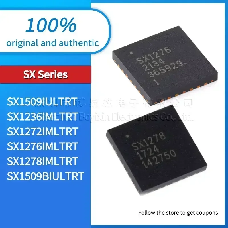 

SX1509IULTRT SX1236IMLTRT SX1272IMLTRT SX1276IMLTRT SX1278IMLTRT SX1509BIULTRT Tested standard version