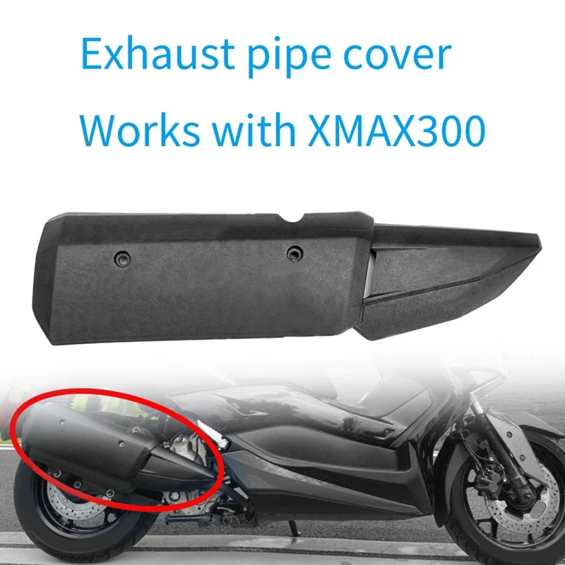 Motorcycle Exhaust Pipe Exhaust Pipe Protector Heat Cover Muffler Cover For YAMAHA XMAX125 XMAX250 XMAX300 XMAX400 Accessories