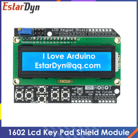 1602 LCD Keypad Shield LCD1602 LCD 1602 Module Display For Arduino ATMEGA328 ATMEGA2560 raspberry pi UNO blue screen