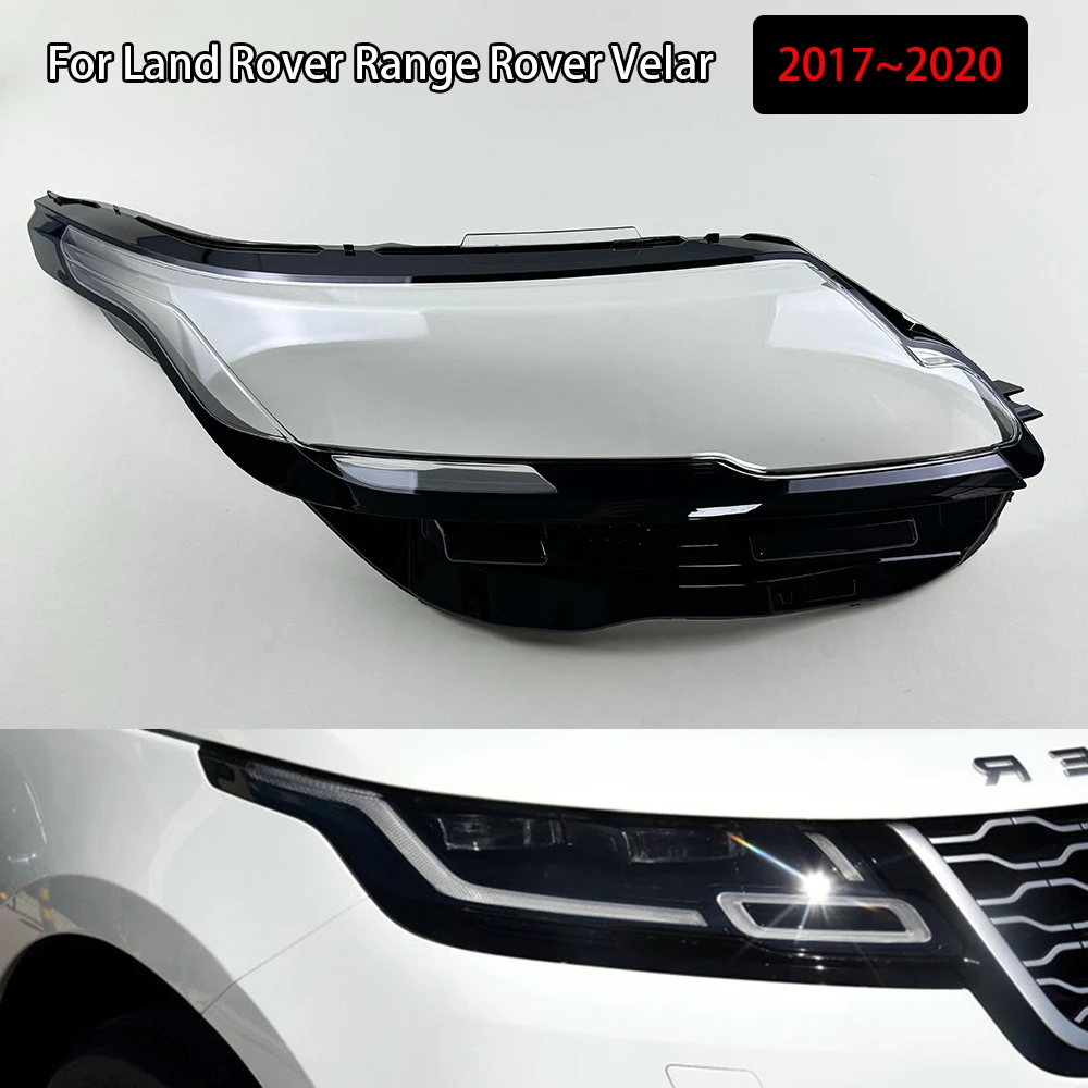 

Headlight Cover Lamp Shade Transparent Lampshade Headlamp Shell Lens Plexiglass For Land Rover Range Rover Velar 2017~2020