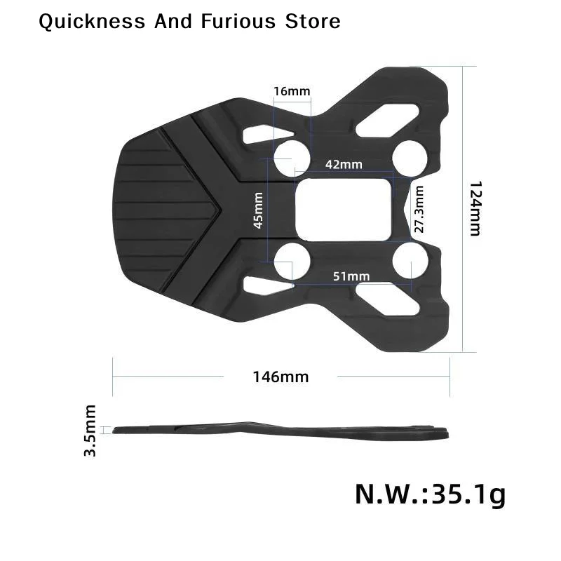【MO】Rear Pedal Support For KUGOO KIRIN KuKirin G2 Master Electric Scooter Rear Foot Pedal Bracket Foot Holder Accessories