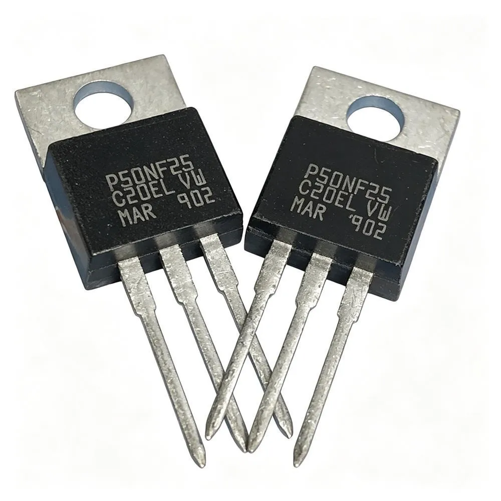 5PCS D45H11G D44H11G P50NF25 STP50NF25 STP40NF10L P40NF10L P65N15 STP65N15 XNTP5DON15MC SVF20N60TD2 20N60TD2 TO-220