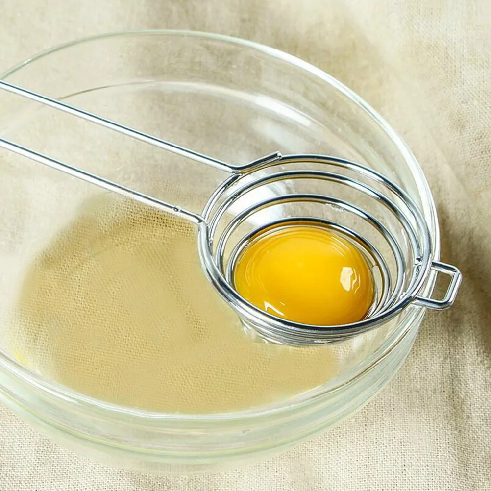 

Egg White Separator Handheld Utensil Yolk Filter Divider Extractor Stainless Steel