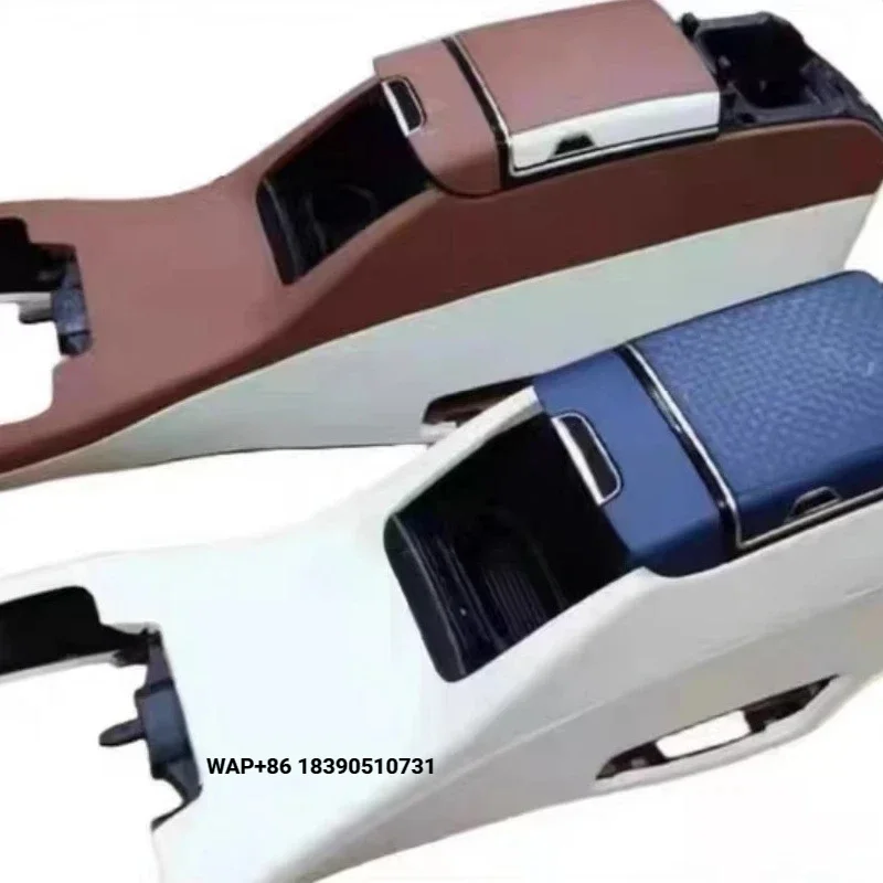New Arrival Benz Vito V260 Auto Parts Van Interior Accessories Maybech Armrest Box with Fridge Center Console Middle Armrest