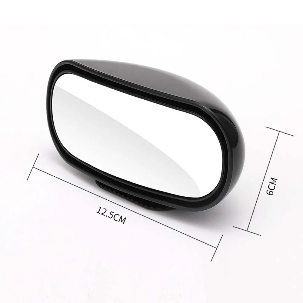 360° Adjustable Car Mirror Wide Angle Side Rear Mirrors Blind Spot Snap Way For Parking Auxiliary Rear View Mirror Accessories