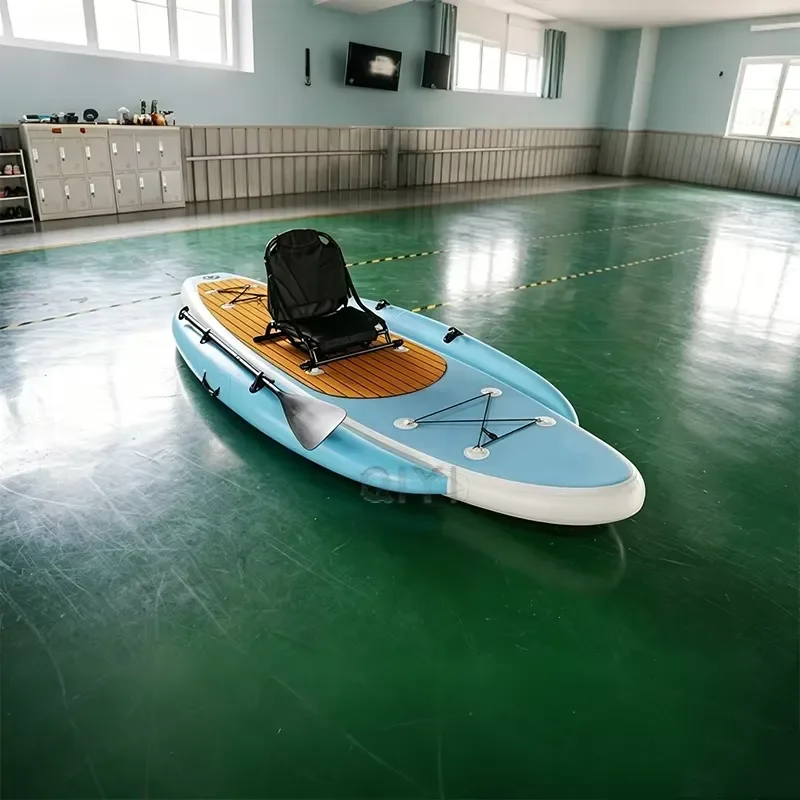 Factory Direct Sales Inflatable Fishing Kayak Inflatable Pontoon Boat Water Sports Without Motor