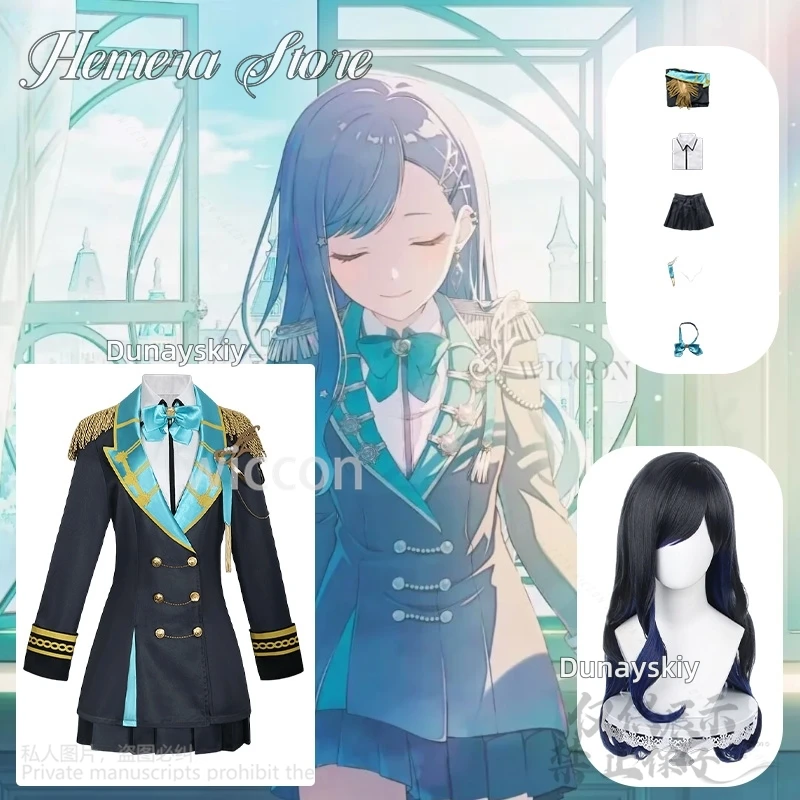 

Shiraishi Anime Game Project Sekai VBS Косплей World Link2 Костюм Рыцари Y2K Пальто Платье Панк Идол Униформа Парики по индивидуальному заказу