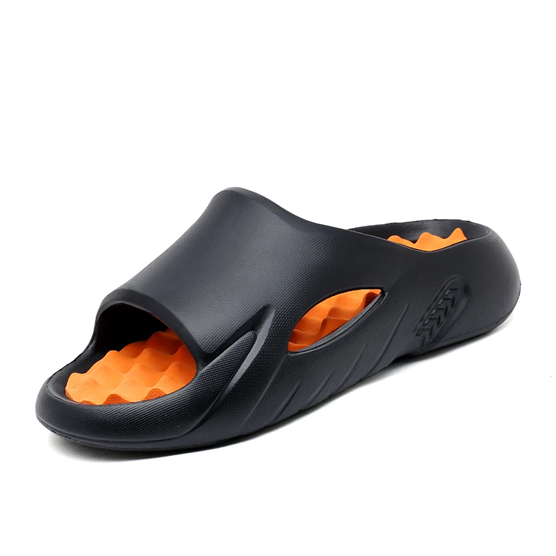 

Мужские сандалии: Новые, модные, на толстой подошве, легкие, дышащие, повседневные шлепанцы для мужчин, уличные вьетнамки для ходьбы по воде
