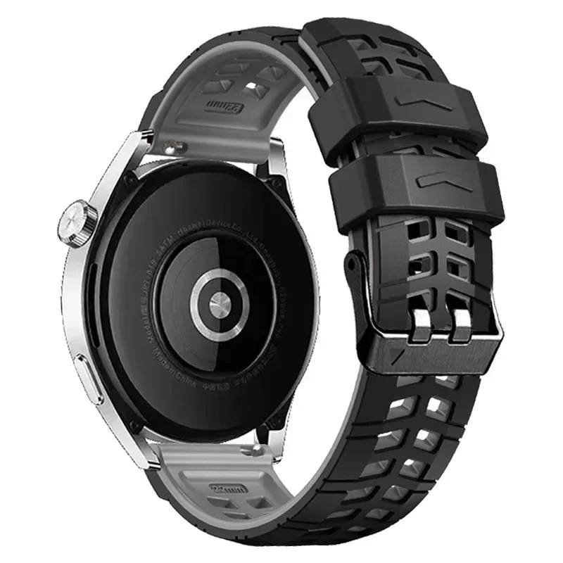 22mm Soft Breathable Silicone Strap for Zeblaze GTS 3 Plus Sports Watch Band Correa for Zeblaze GTS 3 Plus Accessories image 4