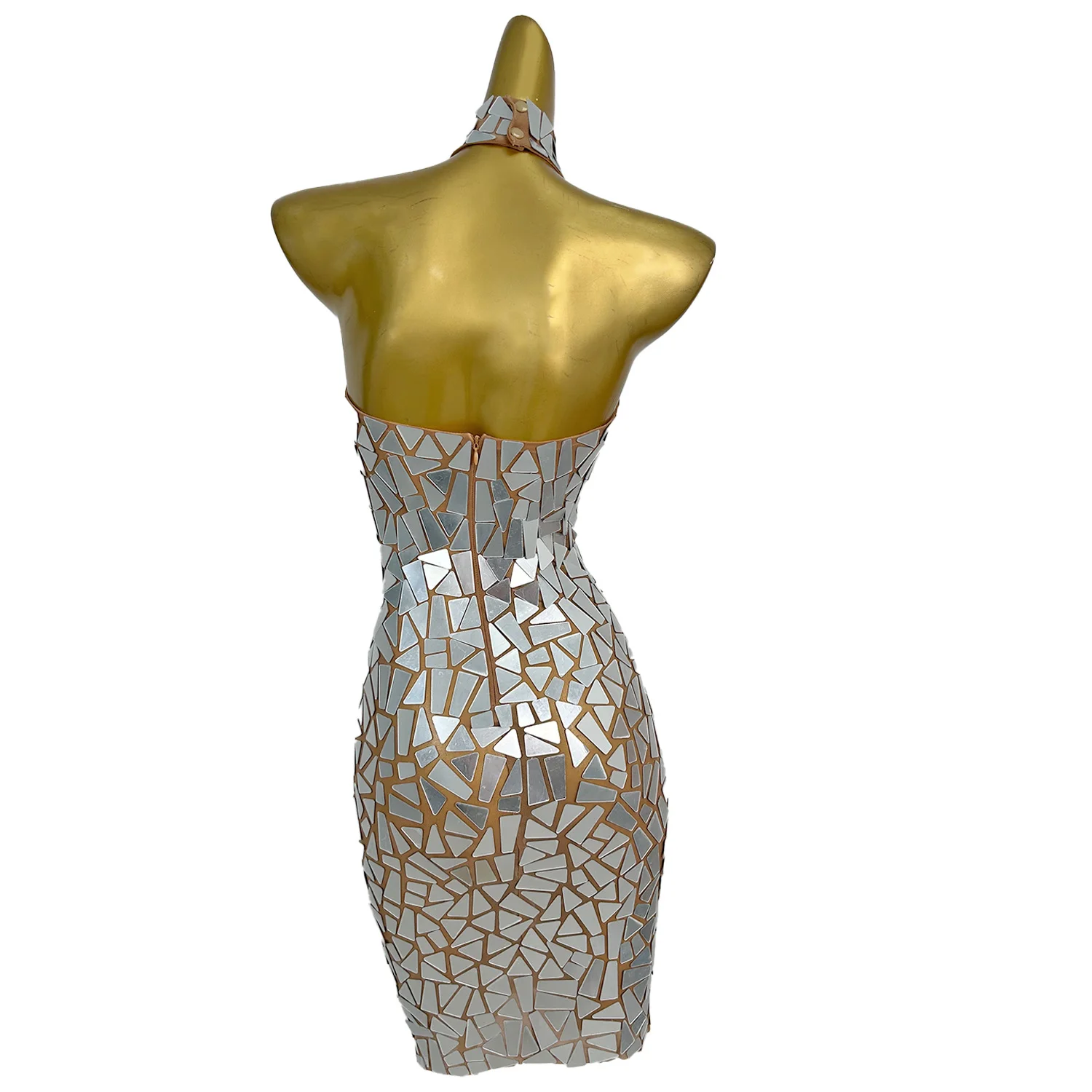 Seksowna sukienka bez rękawów z brokatowymi cekinami, idealna na imprezę w klubie nocnym, dopasowana sukienka na kolację, damska sukienka koktajlowa typu sheath, sukienka na studniówkę.