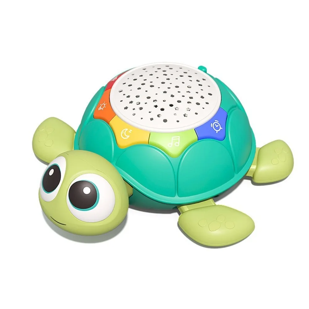 

Plastic Musical Crawling Turtle Toys Interactive Simulation Starlight Turtle Infant Toys Sound and Light Collection
