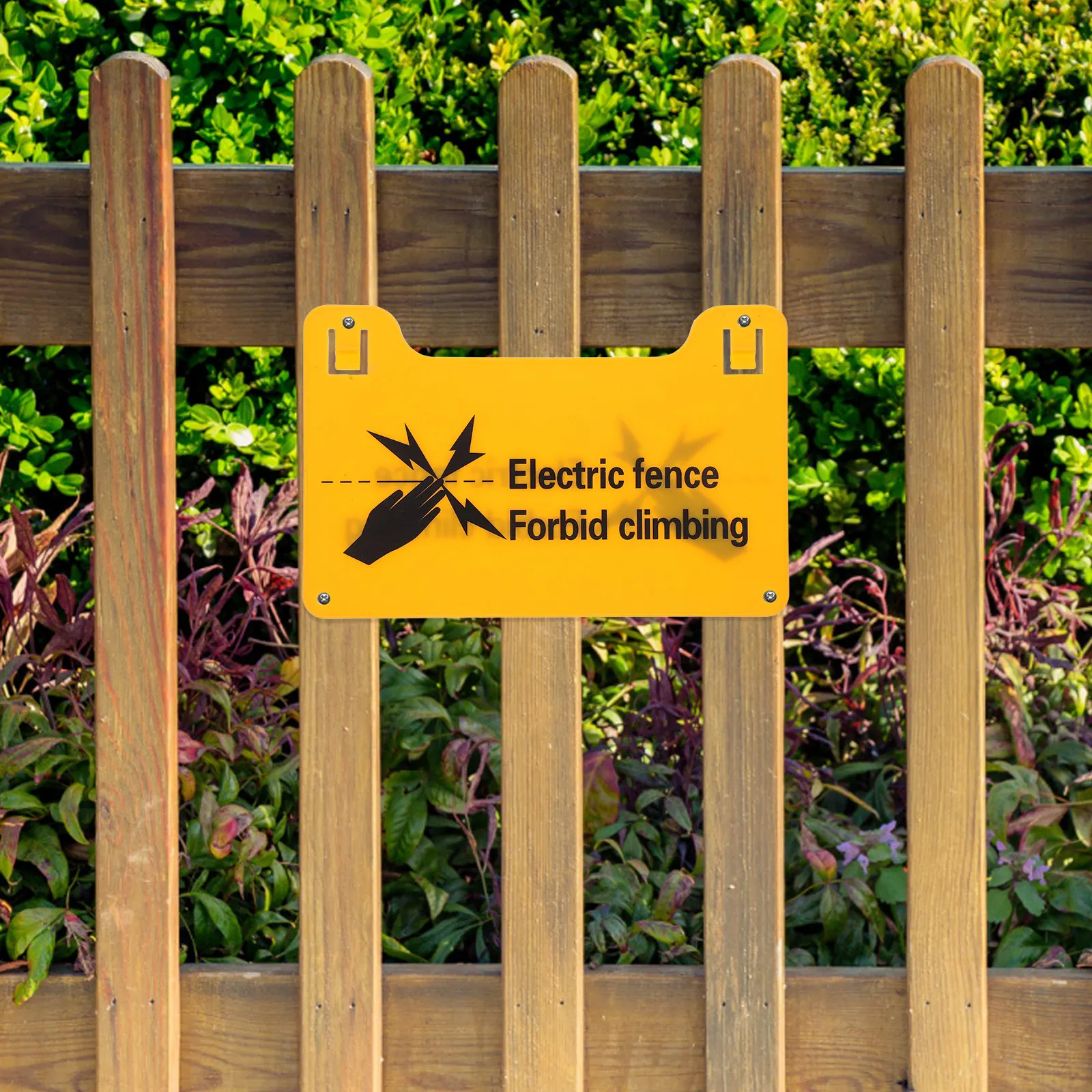 4 Peças de Placas de Aviso par - Home Security Electric Fence avaliação e preço